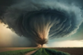 Trapped in a tornado